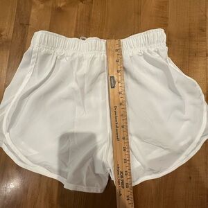 Nike Women's White Athletic Shorts